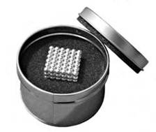Magnetic Toy Packed in Round Stainless Box